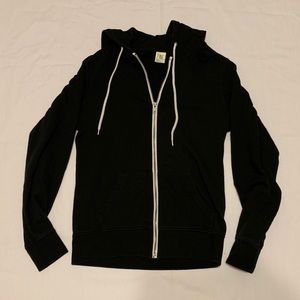 Black Zine Zip-Up Jacket (S)